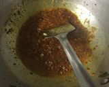 A picture of step 3 of Palak mangodi.
