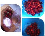 Foto langkah ke 1 dari resep Homemade Strawberry Syrup.