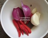 Foto langkah ke 1 dari resep Sambel Pare.