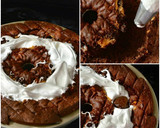 Foto del paso 6 de la receta: Bundt cake de chocolate relleno de merengue y bombones de higo