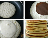 Foto del paso 7 de la receta: Pancakes o tortitas americanas rellenas de Nutella