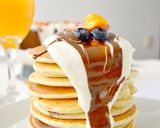 Foto del paso 9 de la receta: Pancakes o tortitas americanas rellenas de Nutella