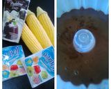 Foto langkah ke 1 dari resep Puding jagung lapis coklat (simple).