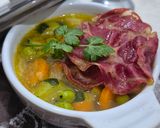 Une image de l'étape 5 de Soupe paysanne à la coppa.