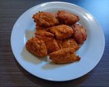 Foto langkah ke 4 dari resep Perkedel Tempe Bumbu Sisa Sambal Lalapan.