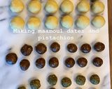 Une image de l'étape 3 de “Maamoul” biscuit fourrés aux pistaches, dates et pourquoi pas lemon curd@4PassionFood#clo.