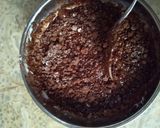 A picture of step 3 of Chocolate Custard.