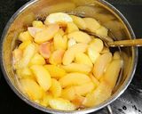 Hình bước làm 2 của món Trà đào