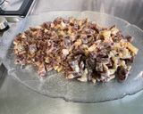 Une image de l'étape 7 de Salade de betteraves et tomates au saumon fumé.