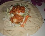 A picture of step 5 of Vegetables shawarma #Abjmoms.