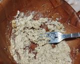 Foto del paso 2 de la receta: Tubos de calamar rellenos en salsa de tomate con arroz blanco