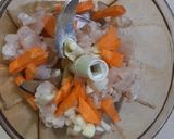 Foto langkah ke 1 dari resep Bakso ayam tanpa tepung (mpasi 8 bulan).