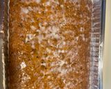 A picture of step 3 of Oreo tres leches cake.