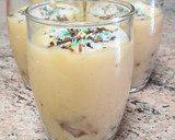 Foto del paso 4 de la receta: Vasitos de crema de plátano