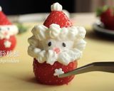 草莓聖誕老人｜Strawberry Santas的食譜步驟9照片