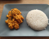 Foto del paso 7 de la receta: Pollo al curry con arroz (sin leche de coco)
