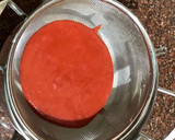 A picture of step 3 of Strawberry Panna Cotta.