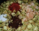 A picture of step 3 of Bottel gourd sabji.