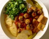 Hình bước làm 8 của món BÚN CHAY HUẾ