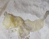 A picture of step 2 of Khasta roti.