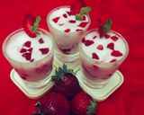 स्ट्रॉबेरी शोट्स (strawberry shots recipe in Hindi) रेसिपी चरण 3 फोटो