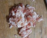Foto del paso 2 de la receta: Ensalada de espinacas con tocino