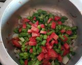A picture of step 1 of Quinoa Upma steak.