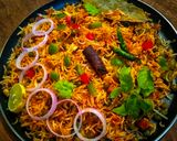 A picture of step 7 of Mumbai Street Style Tawa Pulao.