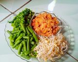 Foto langkah ke 8 dari resep Urap Sayuran Mix Kacang Panjang.
