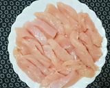 A picture of step 3 of Easy Stick Chicken Katsu.