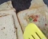 A picture of step 5 of Bread and egg toast.