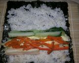Foto langkah ke 8 dari resep 1. Gimbab buat bekal sekolah anak atau ke kantor.