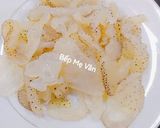 Hình bước làm 1 của món Bún cá- chả cá - sứa Nha Trang