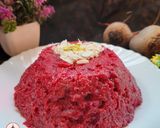 A picture of step 5 of Beet Gajar Halwa.