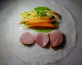 Hình bước làm 4 của món Bò bía mặn