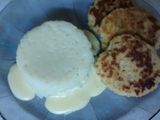 Hamburguesas de pollo con arroz