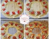 Une image de l'étape 4 de Couronne aux courgettes, tomates & chèvre.
