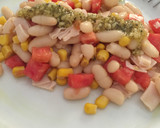 Foto del paso 3 de la receta: Ensalada de alubias al pesto
