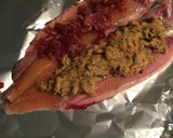Foto del paso 6 de la receta: Trucha rellena de jamón y piñones