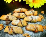 A picture of step 14 of Chocolate Walnuts Rugelach without oven.