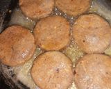 A picture of step 1 of Egg shami sandwich.
