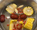 Hình bước làm 1 của món Canh Nấm Lộc Nhung Tim Heo