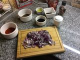 Ribs con salsa barbacoa bien Yankee!!!