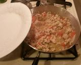 A picture of step 4 of Spaghetti squash and ground chicken explosion bowl.
