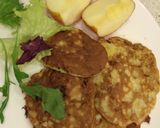 A picture of step 3 of Healthy pancakes.