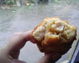 Foto langkah ke 4 dari resep Roti Tawar Goreng isi Nugget.