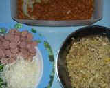 Foto langkah ke 4 dari resep Chicken Favorite Pizza.
