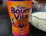 A picture of step 5 of Bournvita pudding.