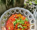 A picture of step 11 of Guvar nu shak/Gujrati Style Guvarfali ki sabzi/Guar subzi.