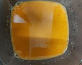 A picture of step 1 of Milky pudding/ tri colour.